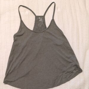 GAP Charcoal Racerback Tank Top